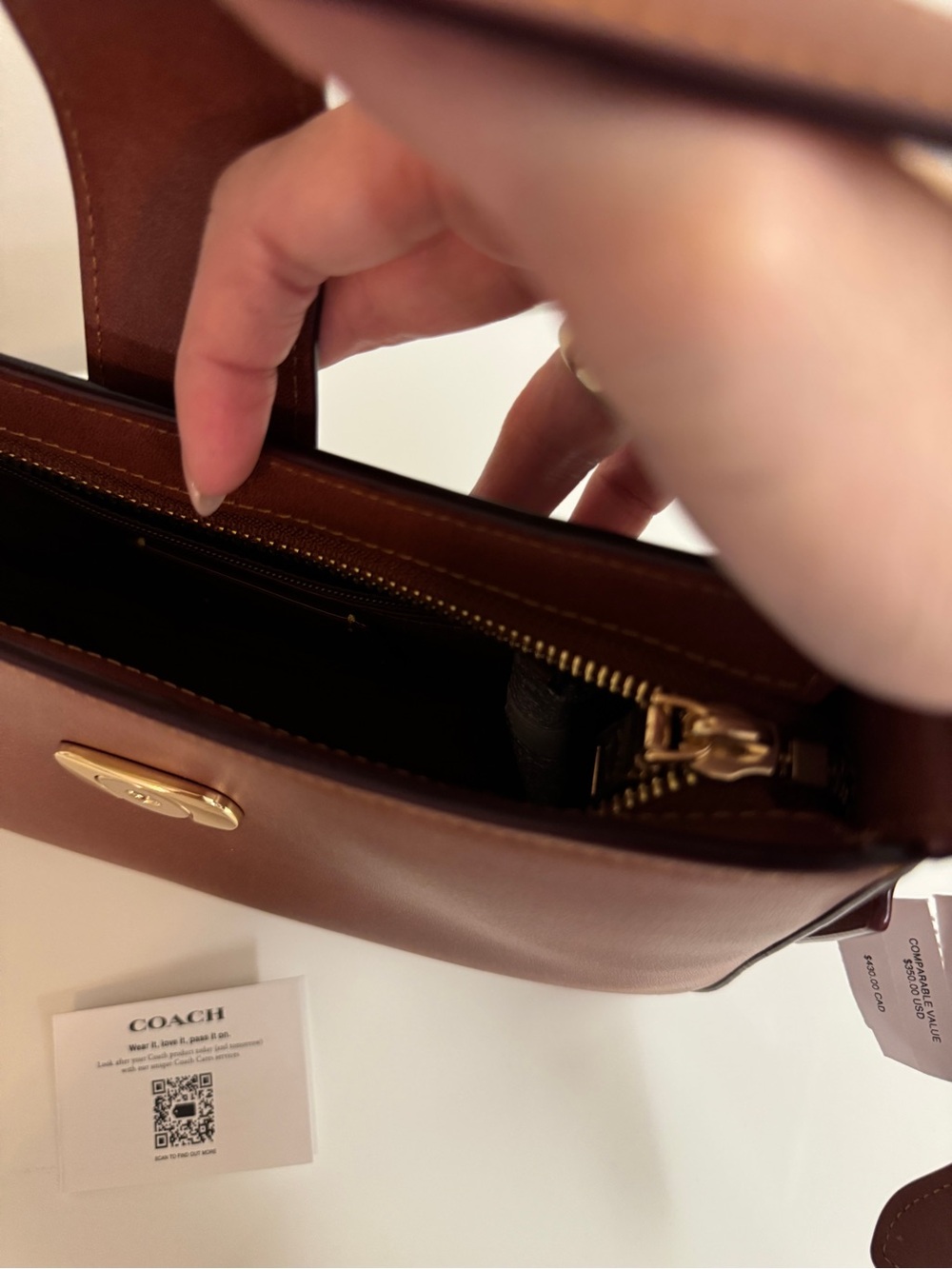 Coach Eliza Shoulder Bag - Picture 7 of 8